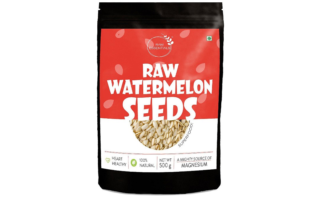 Raw Essentials Raw Watermelon Seeds    Pack  500 grams